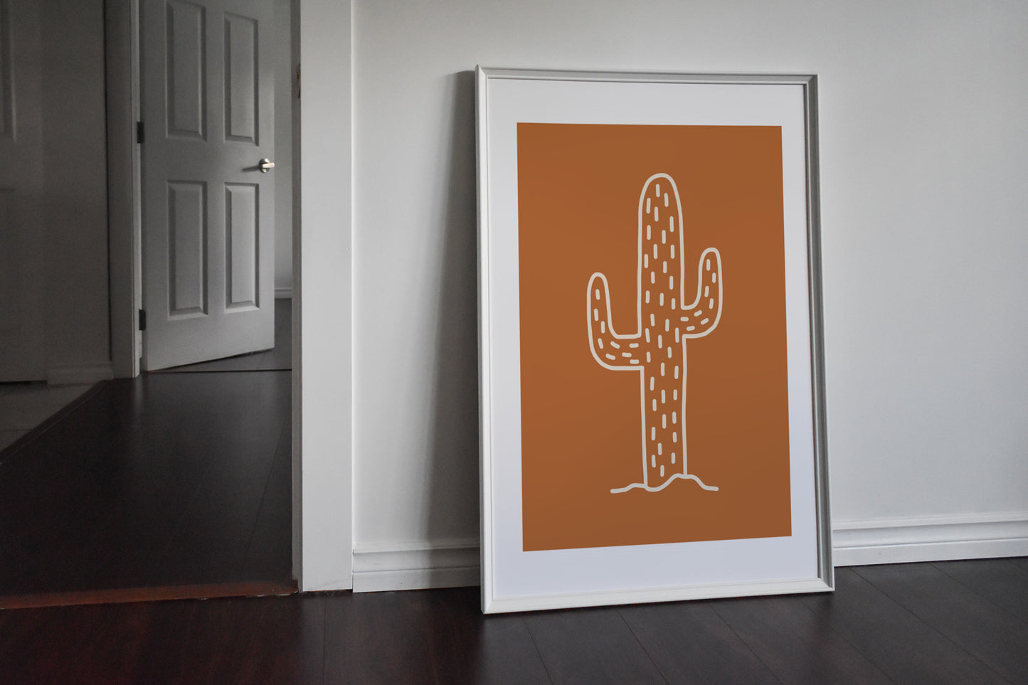Autumn 'Burnt Cactus' Print