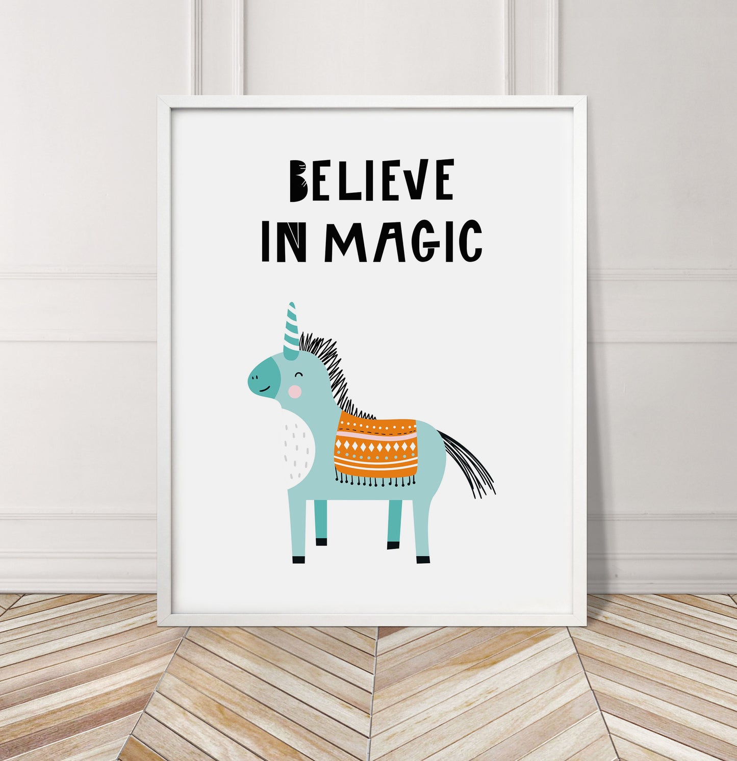 Believe in Magic Animal Pop Print