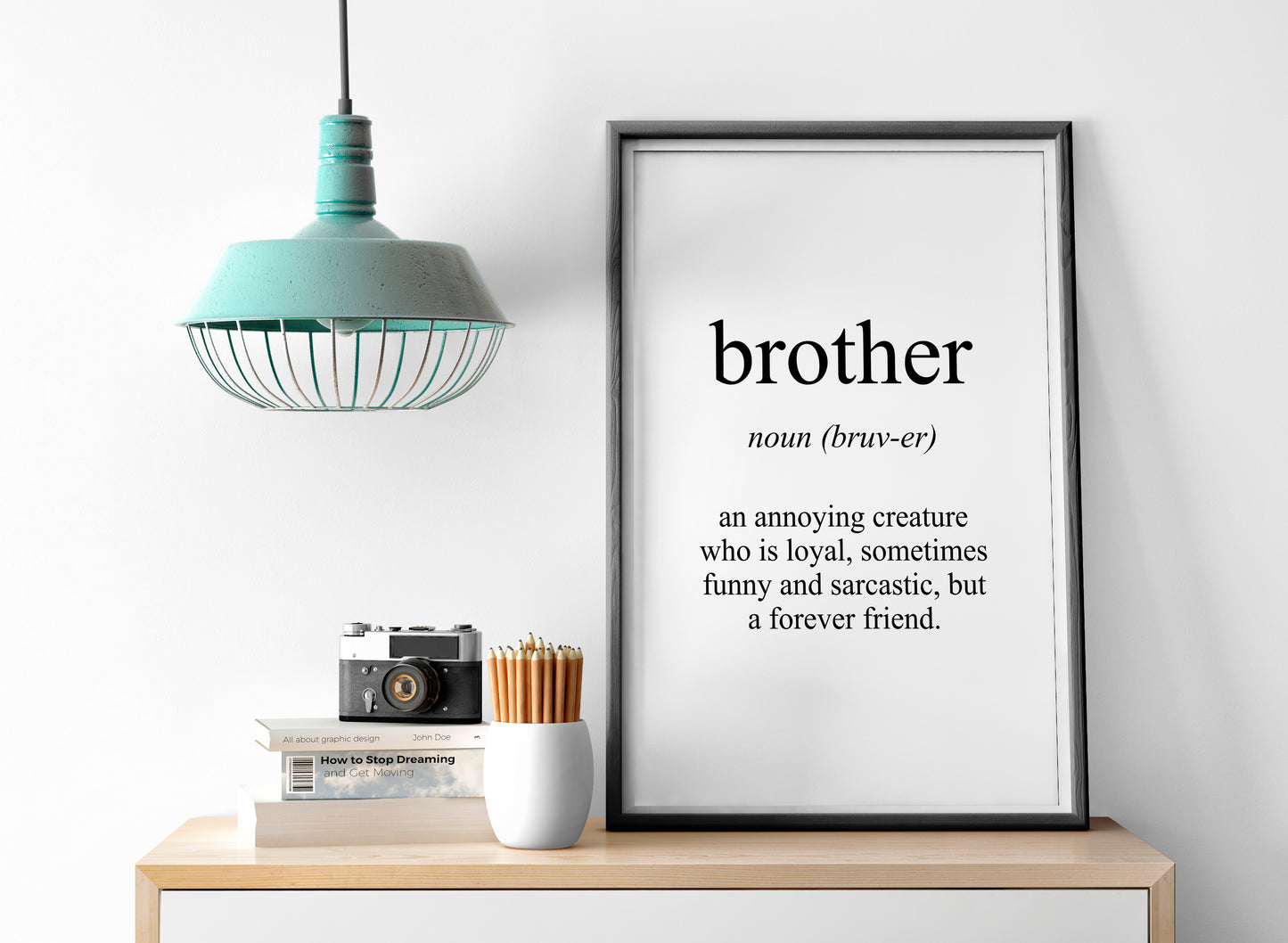 Brother Meaning Print