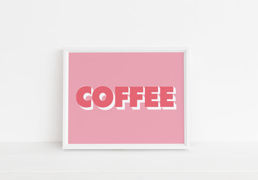 Coffee Pop Print