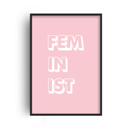 Feminist Pink Pop Print