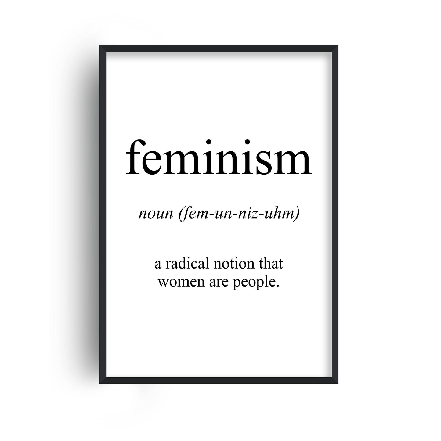 Feminism Meaning Print