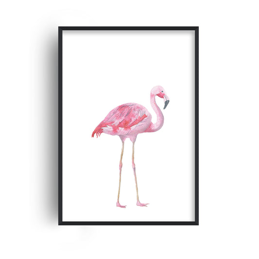Flamingo Watercolour Print