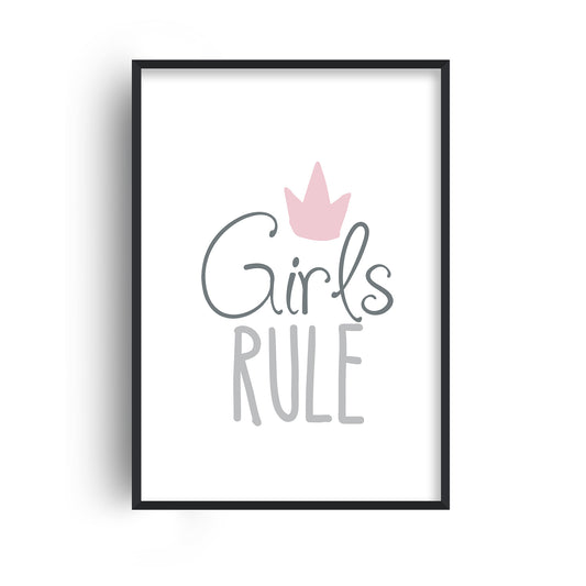 Girls Rule Print
