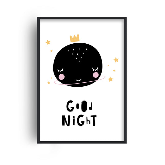 Good Night Planet Print