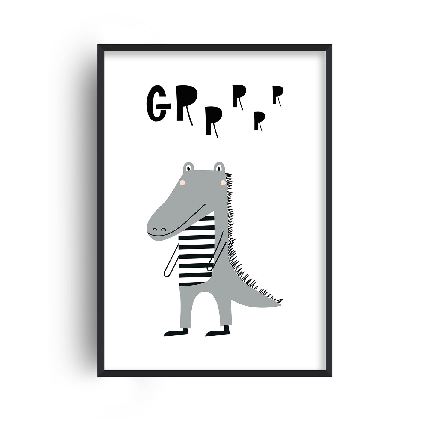 Grr Gator Animal Pop Print