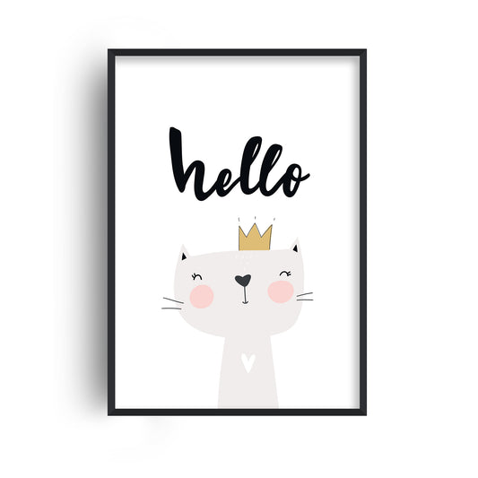 Hello Cat Print