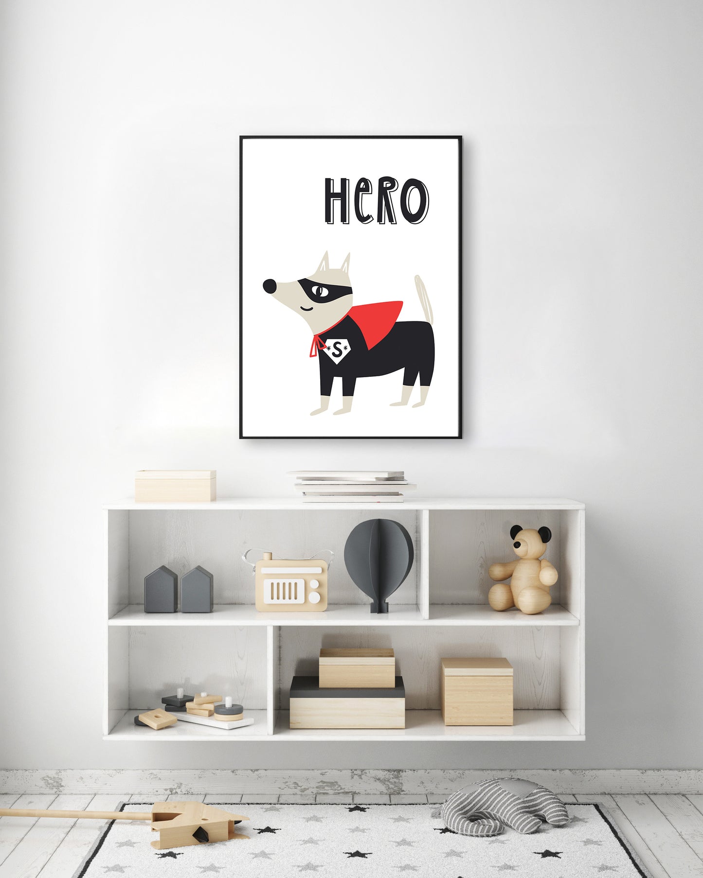 Hero Dog Print