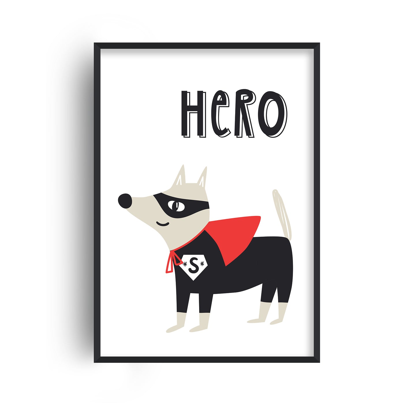 Hero Dog Print