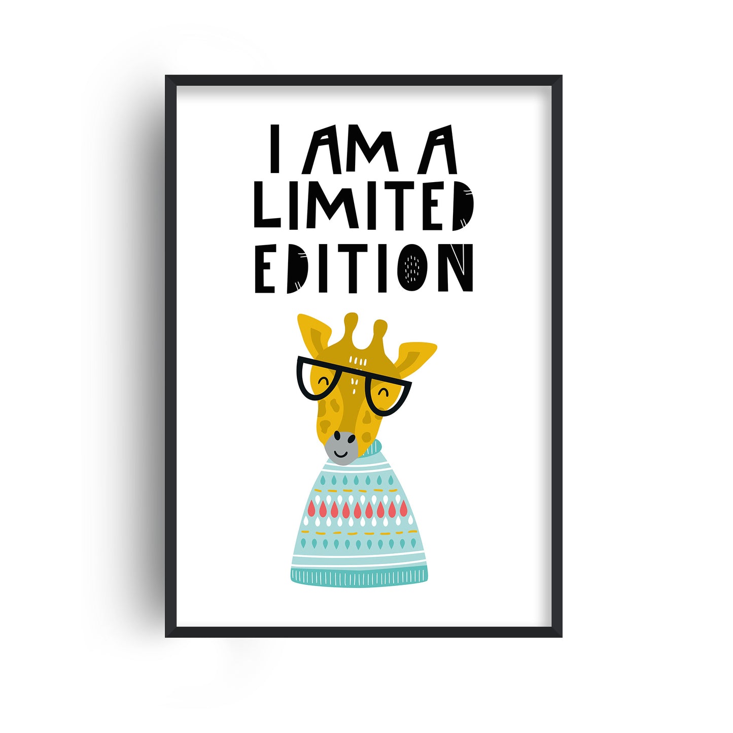 I Am Limited Edition Animal Pop Print