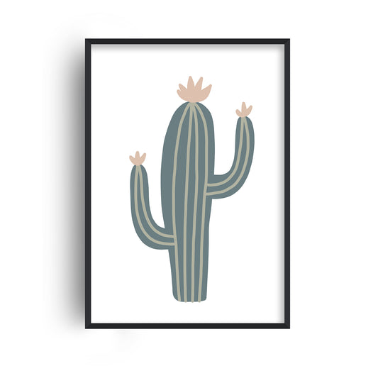 Inspired Natural Cactus Print