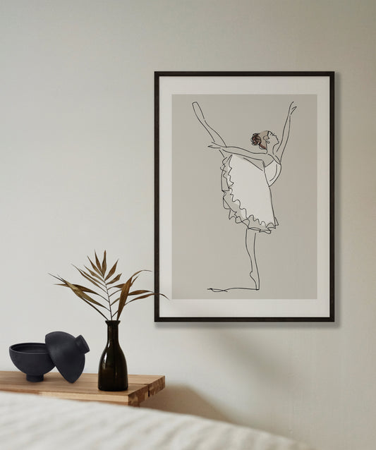 Inspired Stone Ballerina Print