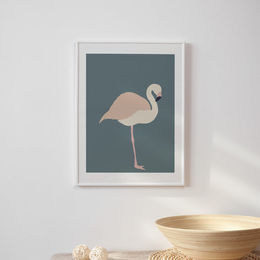 Inspired Flamingo Print