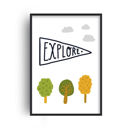 Explore Sign Print