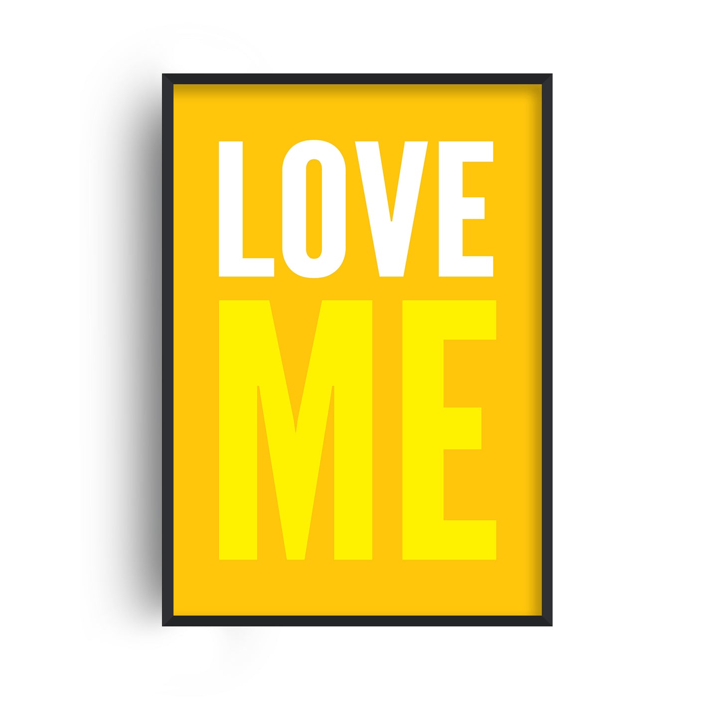 Love Me Yellow Print
