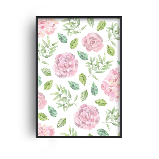 Pink Floral Print