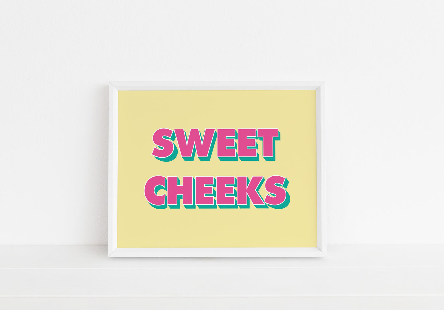 Sweet Cheeks Pop Print