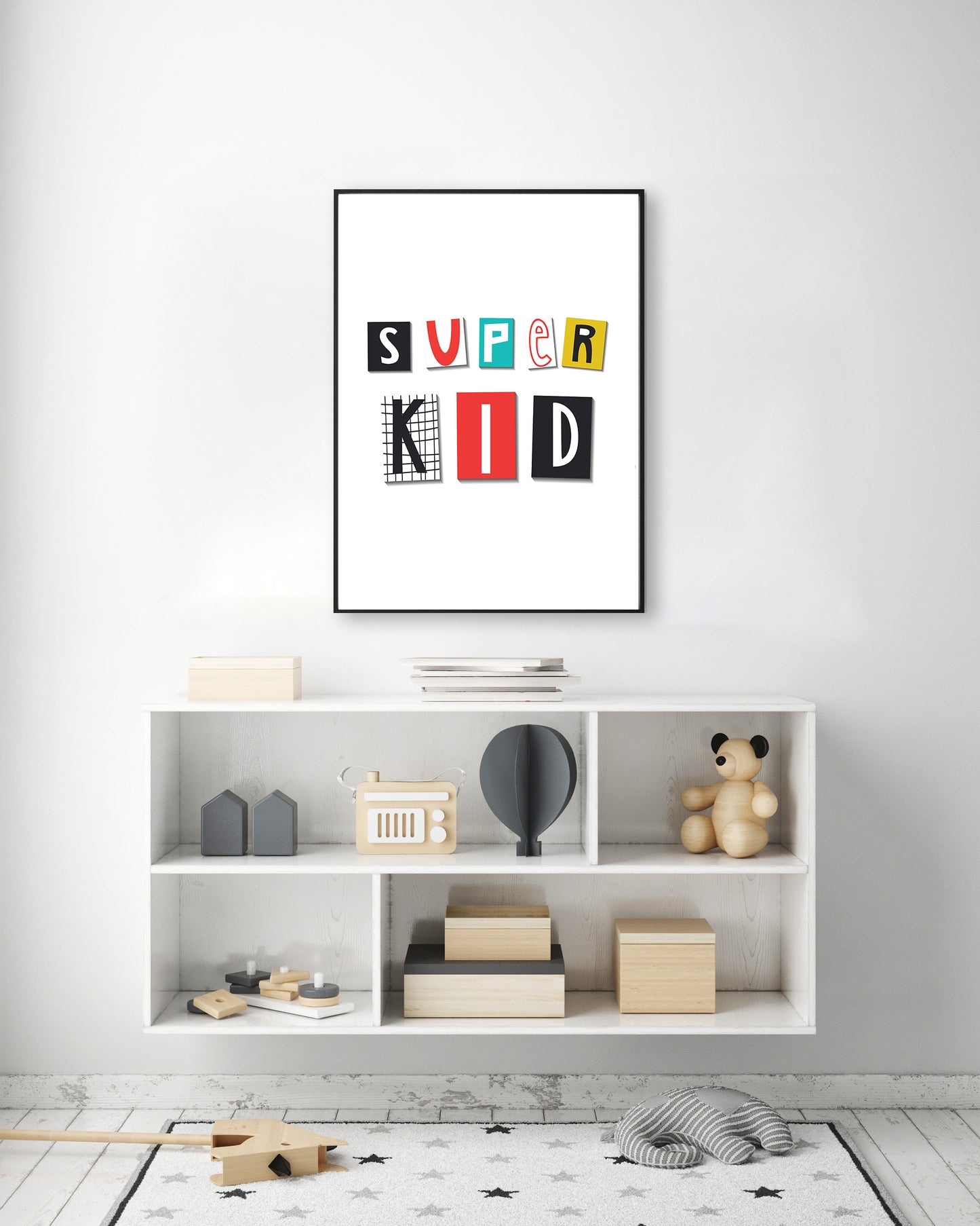 Super Kid Typography Print