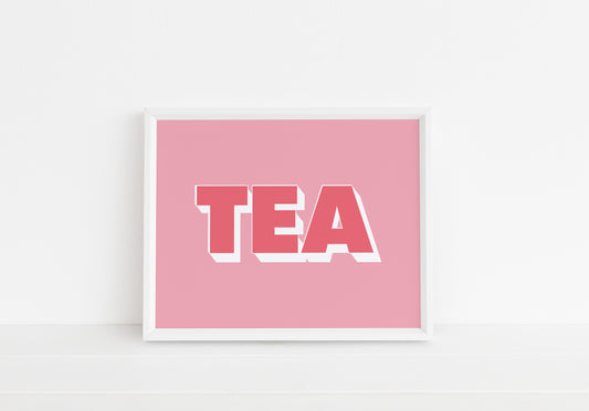 Tea Pop Print