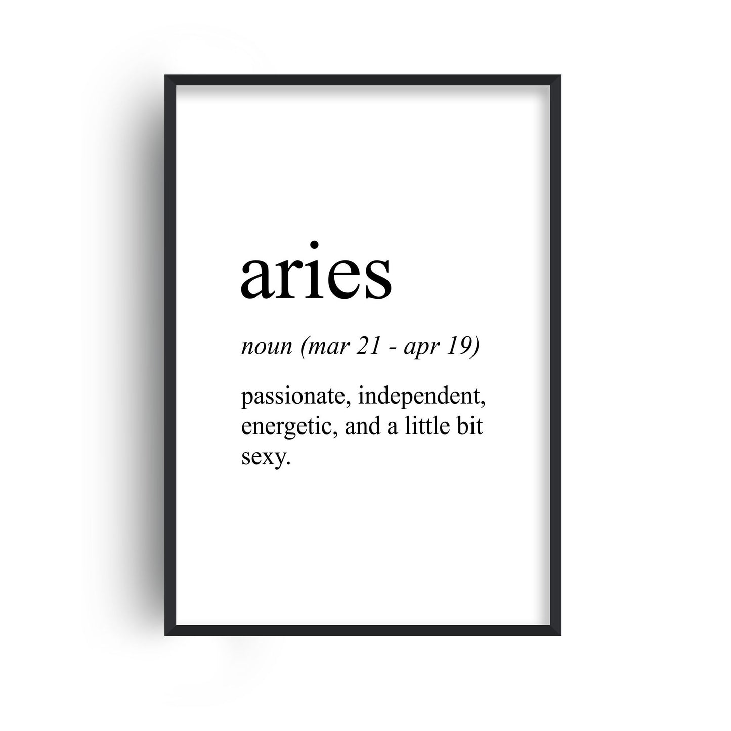 Aries Definition Print