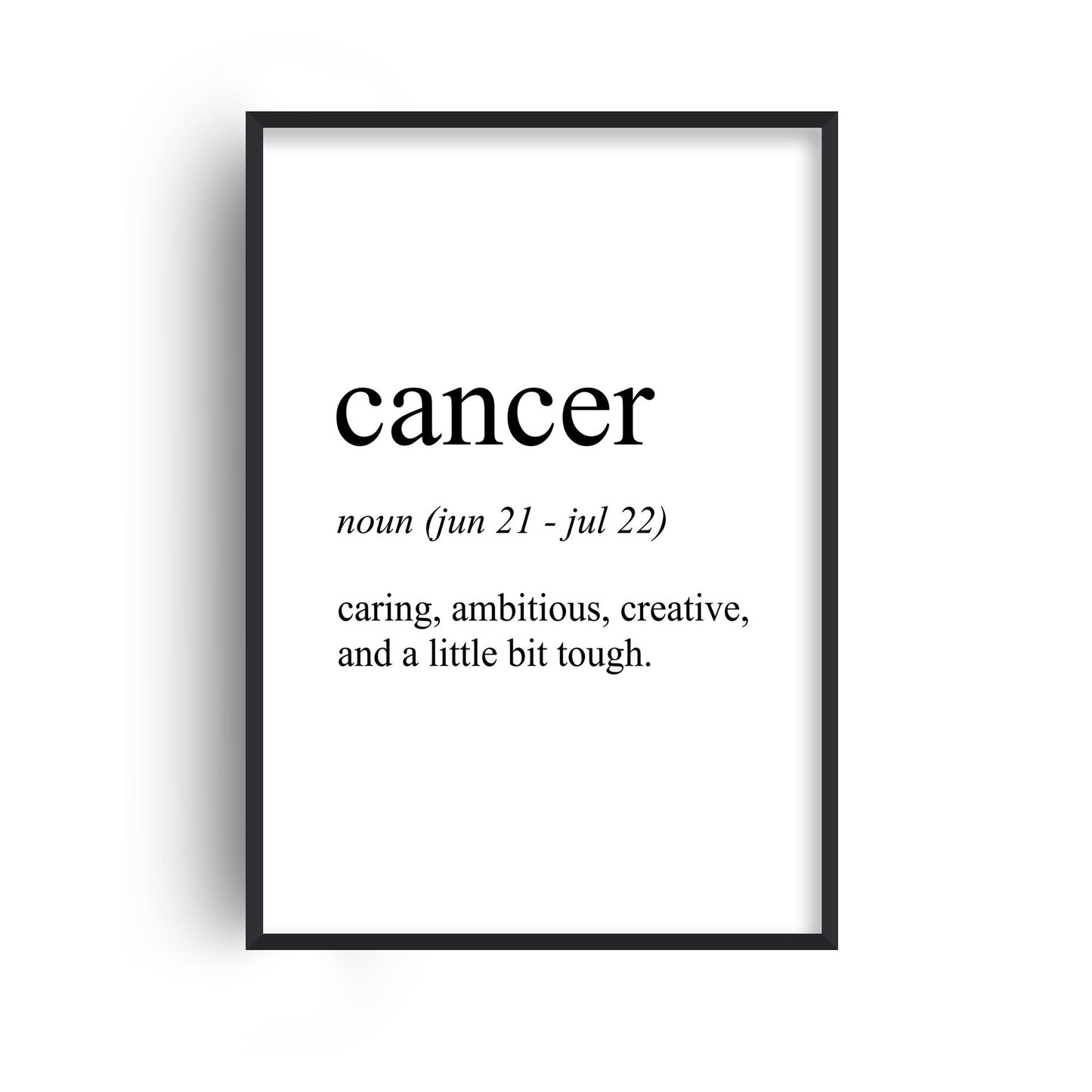 Cancer Definition Print