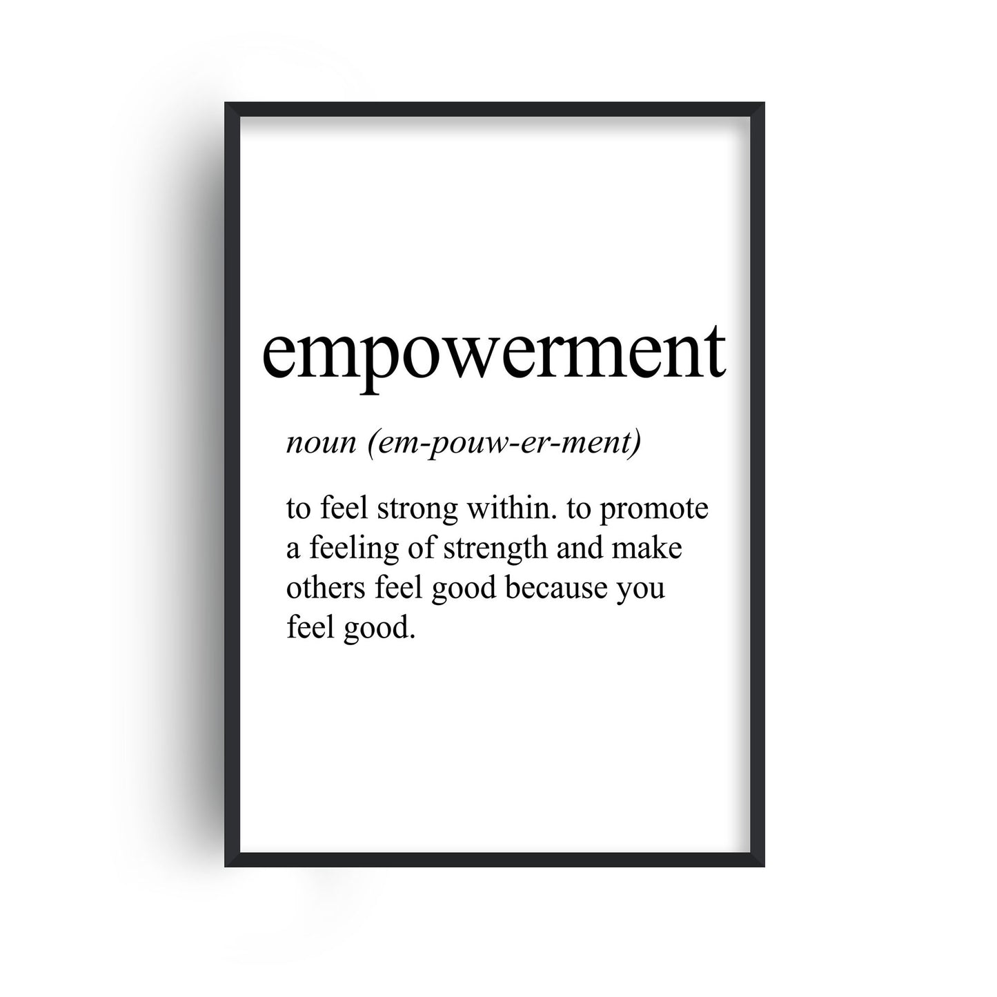 Empowerment Definition Print