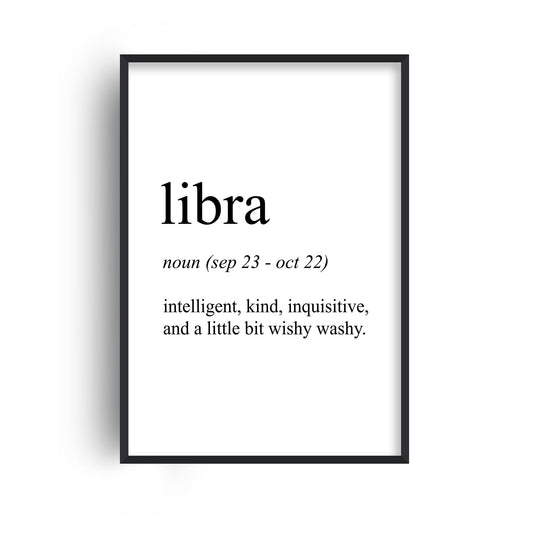 Libra Definition Print
