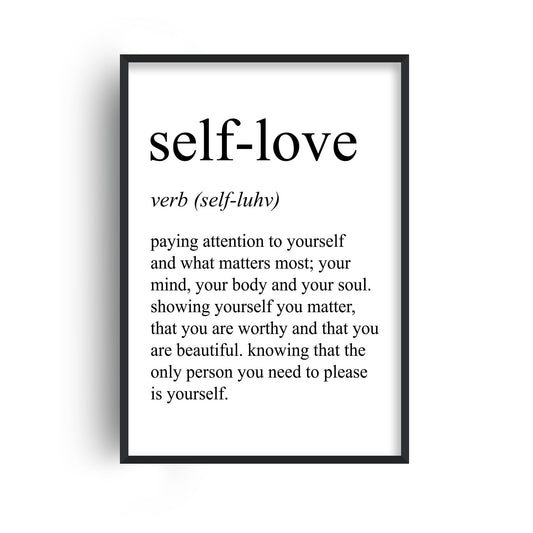Self-Love Definition Print