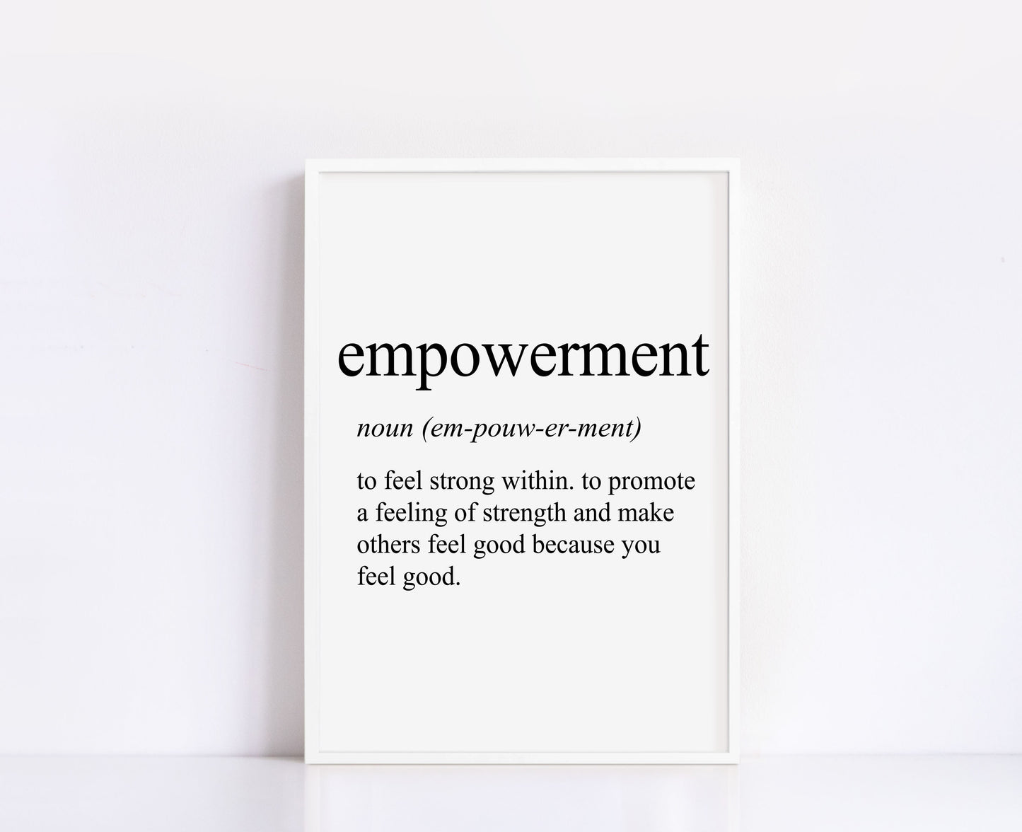 Empowerment Definition Print