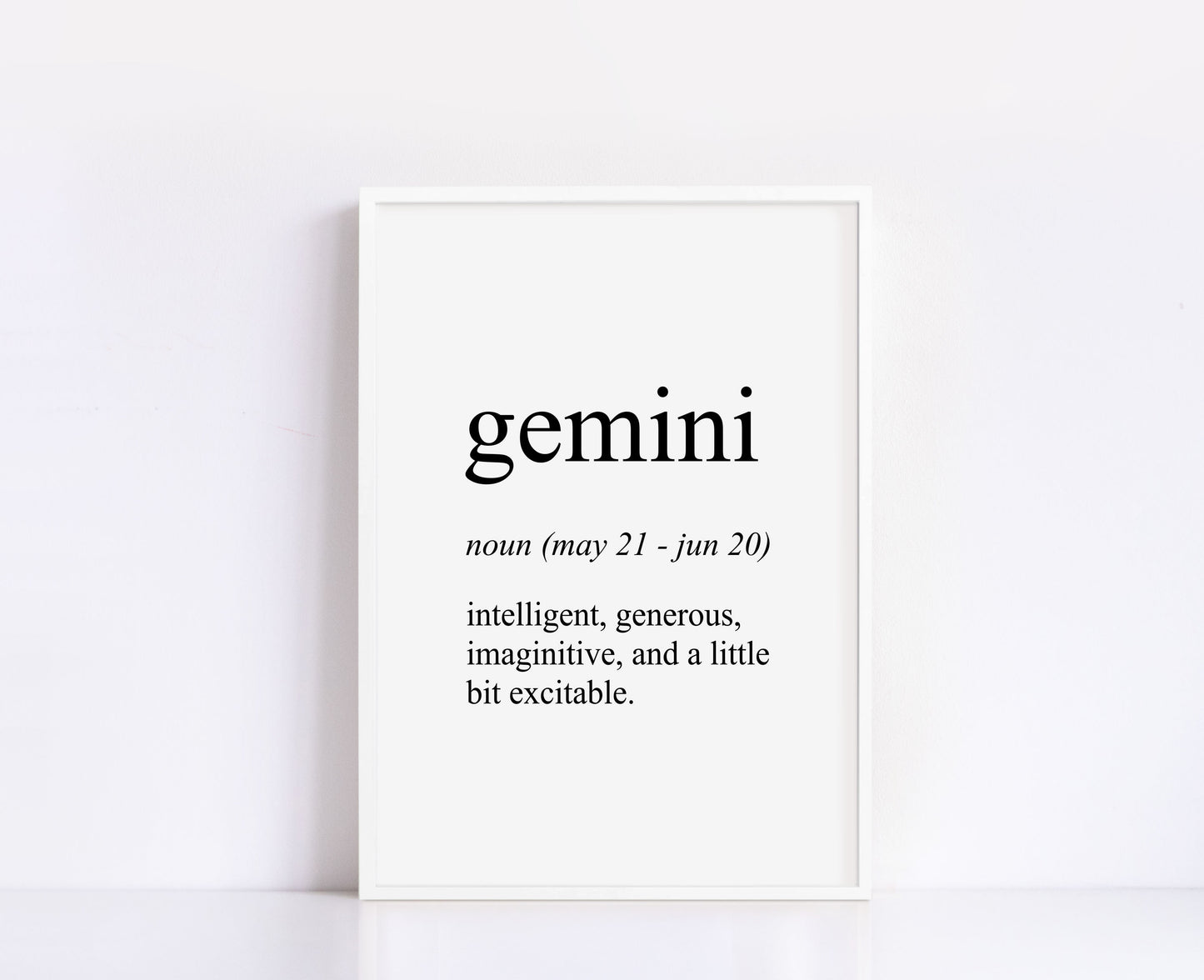 Gemini Definition Print