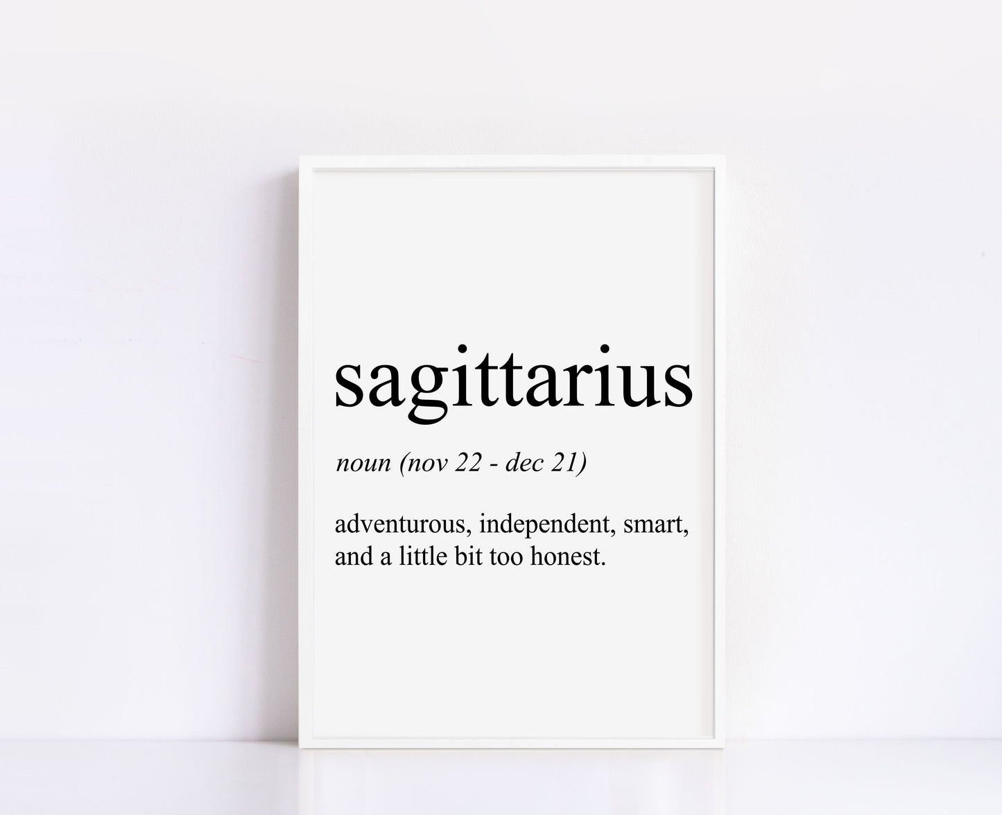 Sagittarius Definition Print