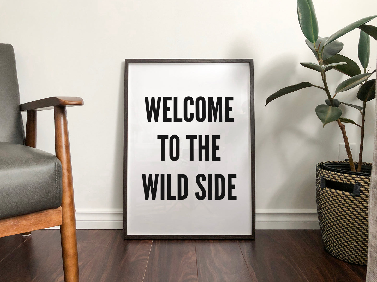 Welcome To The Wild Side Print
