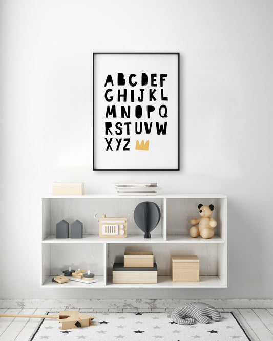 ABC Scandi Print